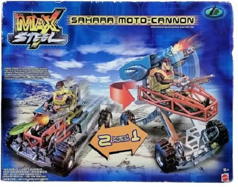 Action Figure Sahara Moto-cannon Max Steel