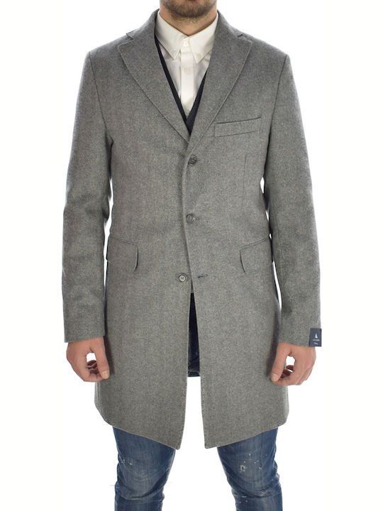 Andrea Ardenti Men's Coat Grigio