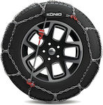 Konig Xg Cross 243 Αντιολισθητικές Αλυσίδες με Πάχος 9mm για Επιβατικό Αυτοκίνητο 2τμχ