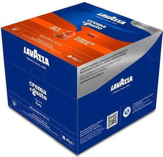 Lavazza Capsules Espresso Crema Compatible with Machine Nespresso 80caps,tobolek