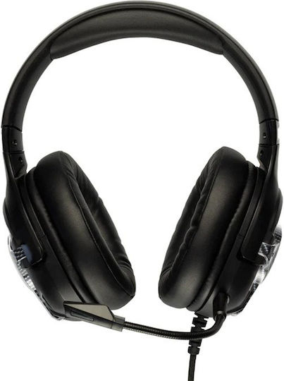 Meters Level Up Over Ear Gaming Headset με σύνδεση USB Carbon for PC / PS4