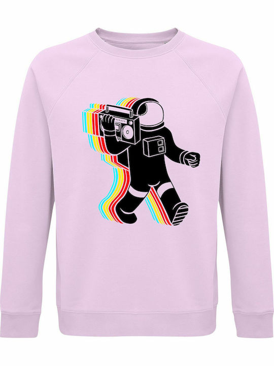 Space Dj Sweatshirt Pink