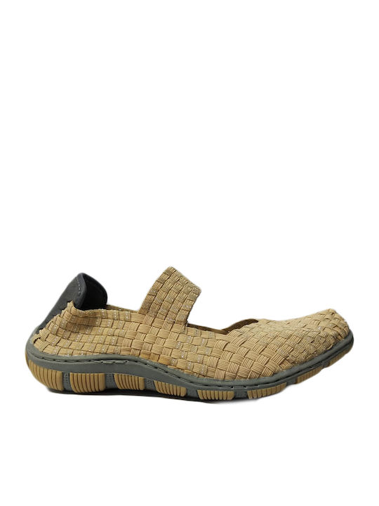 Rock Ballerinas Beige
