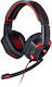 No Fear Over Ear Gaming Headset cu conexiune 2x3,5mm / USB Negru