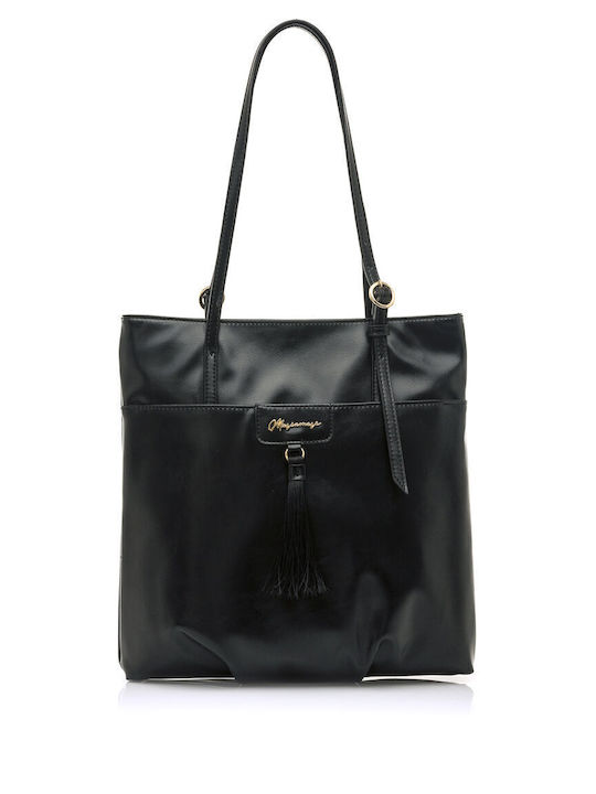 Damentasche Schultertasche Schwarz