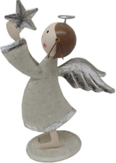 Etoile De Crăciun Metalică Figurină Înălțime 18cm.