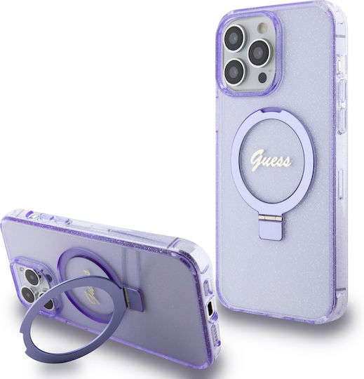 Guess Back Cover Plastic Violet (iPhone 15 Pro Max)