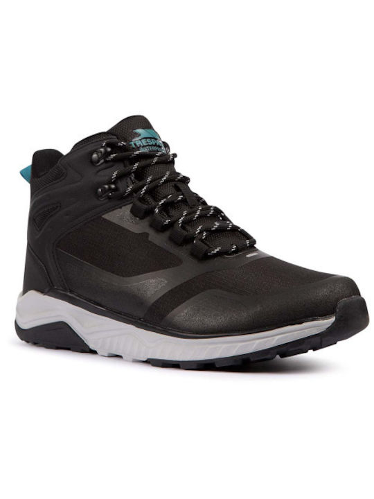 Trespass Evander Men's Hiking Boots Waterproof Black