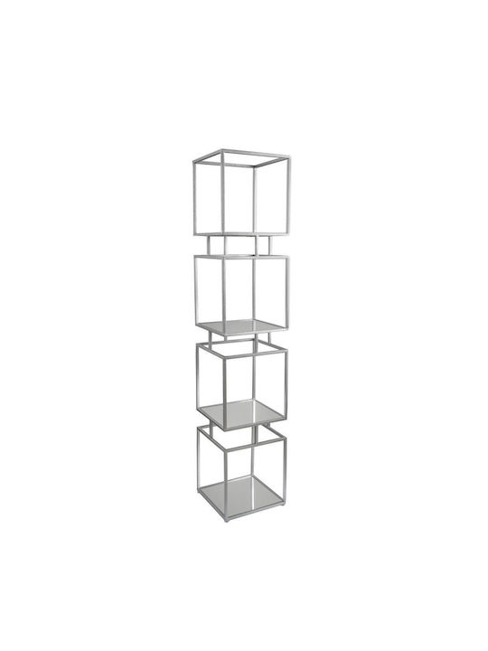 Shelf Floor 30x30x150cm Silver