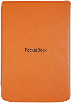 Pocketbook Shell Flip Cover Δερμάτινο Πορτοκαλί (Verse / Verse Pro) H-S-634-O-WW