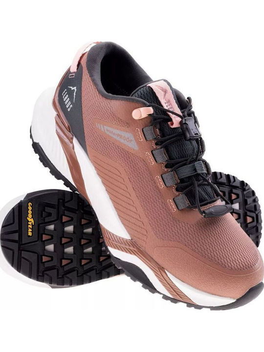Elbrus Women's Hiking Shoes Waterproof Brown