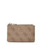Guess Leather Women's Wallet Cards Beige