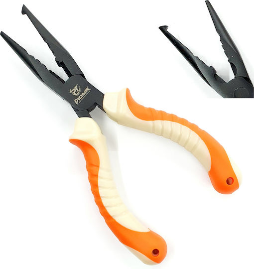 Pioneer Glow High Carbon Клещи за Риболов 15см. Orange