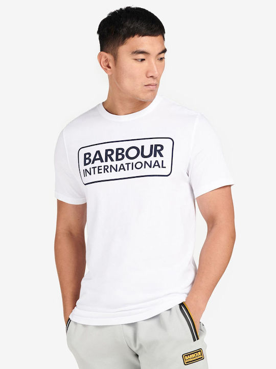 Barbour T-shirt Λευκό