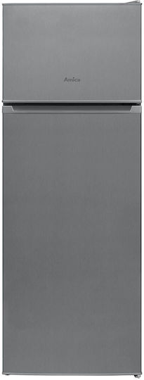 Amica Frigider cu două uși 211lt Î145xL54xA57cm. Inox FD2355.4X
