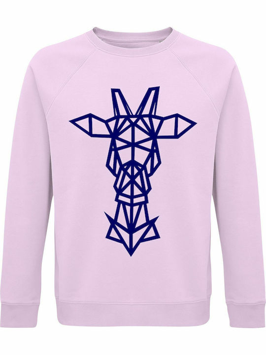 Reindeer Origami Φούτερ Ροζ Creamy Pink