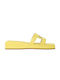 Dore Leather Women's Sandals Yellow