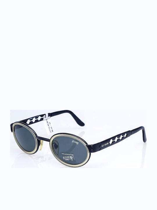 Le Club Unisex Sonnenbrille mit Gray Gestell und Blau Linse