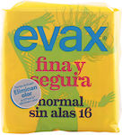 Evax Unisex Σερβιέτες Ακράτειας 16τμχ