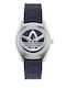 Edition One Men's Watch 39mm Battery with Silver Leather Strap