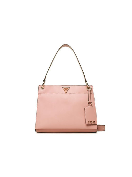 Guess Basilea Vg Women's Bag Shoulder Pink