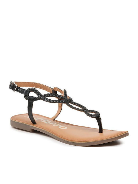 Gioseppo Flache Sandalen für Damen in Schwarz F...