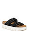 Arizona Women's Flat Sandals in Black Color Narrow Fit