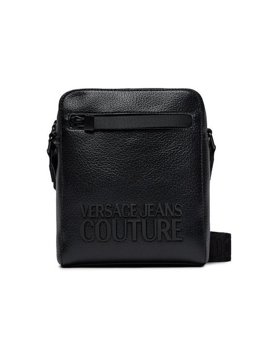 Versace Ανδρική Τσάντα Ώμου / Χιαστί Μαύρη