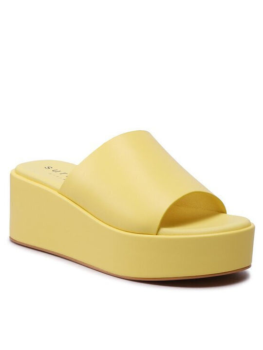 Surface Project Women's Flip Flops Yellow