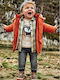 Kinder Schlaghose Jeans Grau