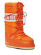 Moon Boot Nylon Γυναικείες Μπότες Χιονιού Πορτοκαλί