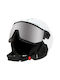 Uvex Instinct Visor Ανδρικό Κράνος για Σκι & Snowboard σε Λευκό Χρώμα