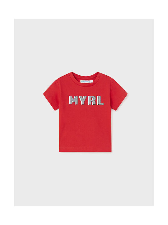 Mayoral Kids T-shirt red