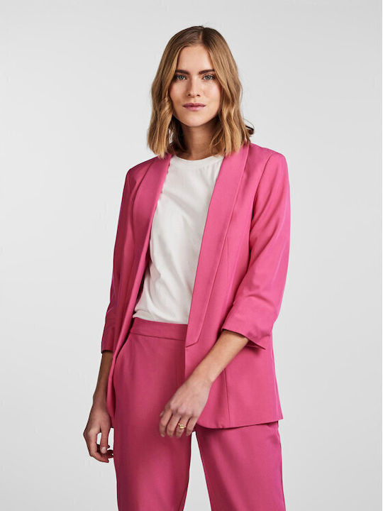 Pieces Damen Blazer ΡΟΖ