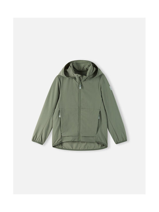 Reima Kids Casual Jacket with Hood Green.