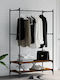 vidaXL Floor Garment Rack made of Wood Brown