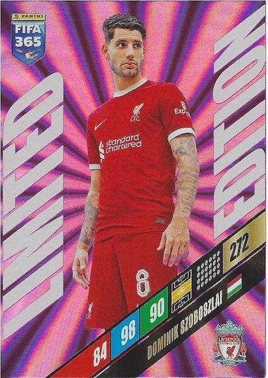 Panini Fifa 365 Adrenalyn XXL Card 2024 Dominik Szoboszlai Card Unic