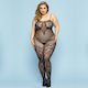 Bodystocking-uri Sexy Mărimi Mari Negru