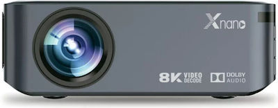 Art X1PRO Projector Full HD Λάμπας LED με Wi-Fi Γκρι