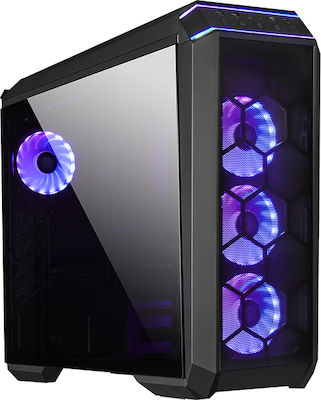 Chieftec Stallion III UC Gaming Midi Tower Computer Case with Window Panel and RGB Lighting Black