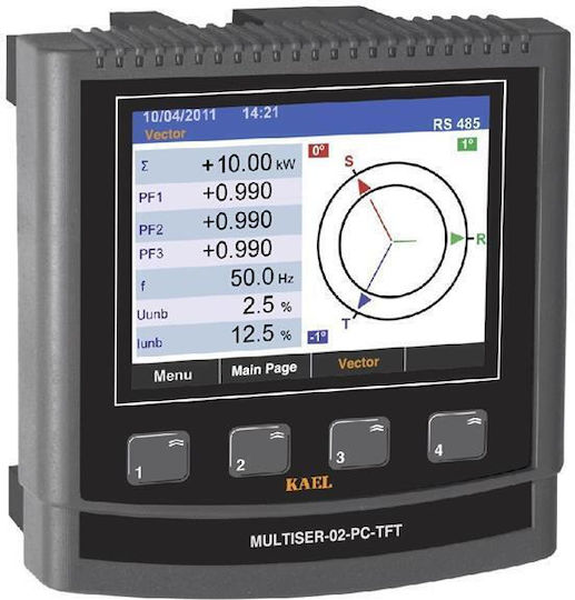 Kael Kael Digital Energy Analyzer for Electric Panel Rail Single-phase Wi-Fi 501-969090089