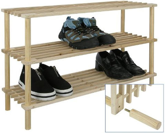 Beige Wooden 74x26x49cm