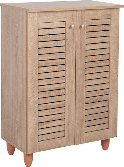 Prolly Wooden Shoe Organizer with 4 Shelves Sonama 60x34x88cm