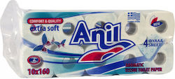 Anil Toilet Paper 10 Rolls 4 Ply 10 Packs (120gr/Roll)