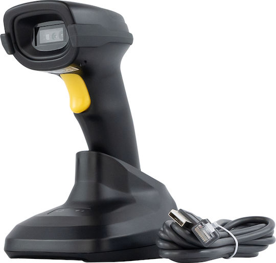 HDWR Scanner Χειρός Ασύρματο με Δυνατότητα Ανάγνωσης 2D και QR Barcodes