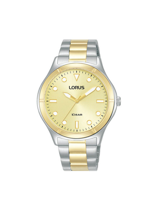 Lorus Watch with Gold Metal Bracelet