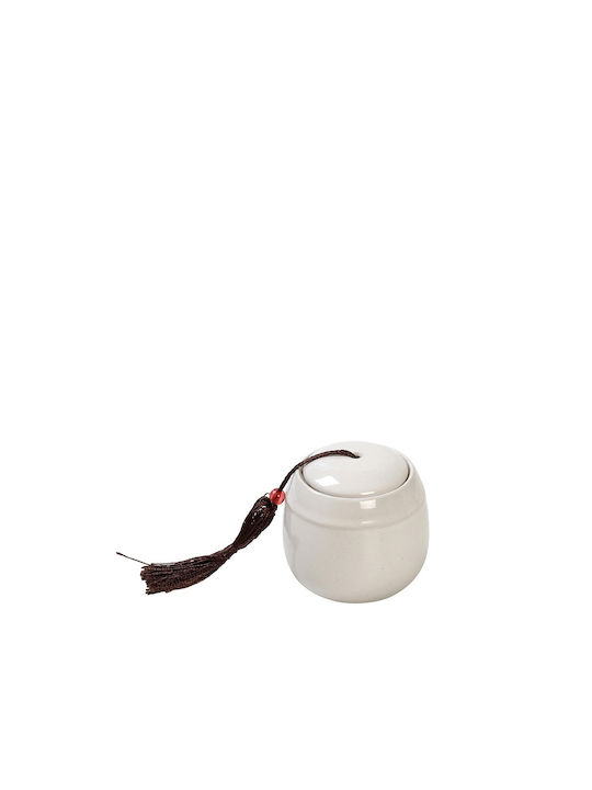 Espiel Scented Candle Jar White 1pcs