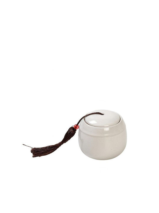 Espiel Scented Candle Jar White 1pcs