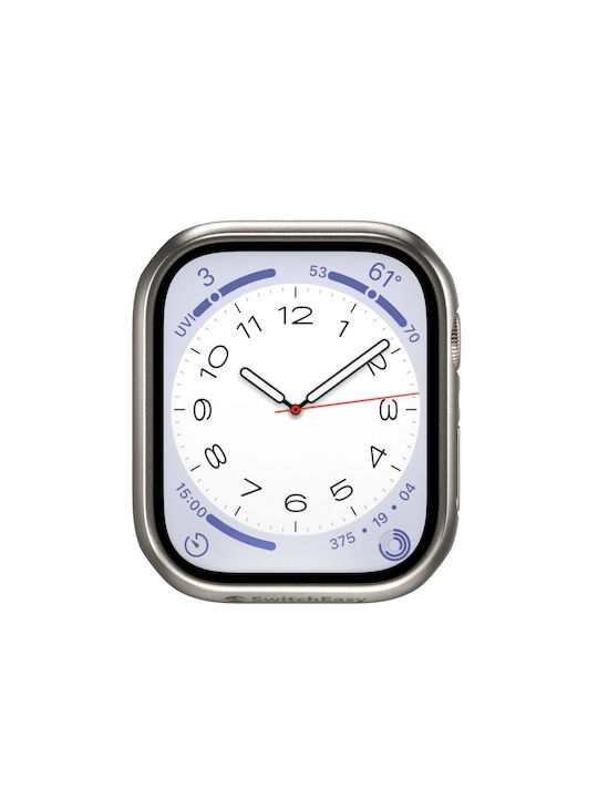 SwitchEasy Metallhülle Titanium für Apple Watch 45mm SwitchEasy Metallhülle Titanium für Apple Watch 45mm