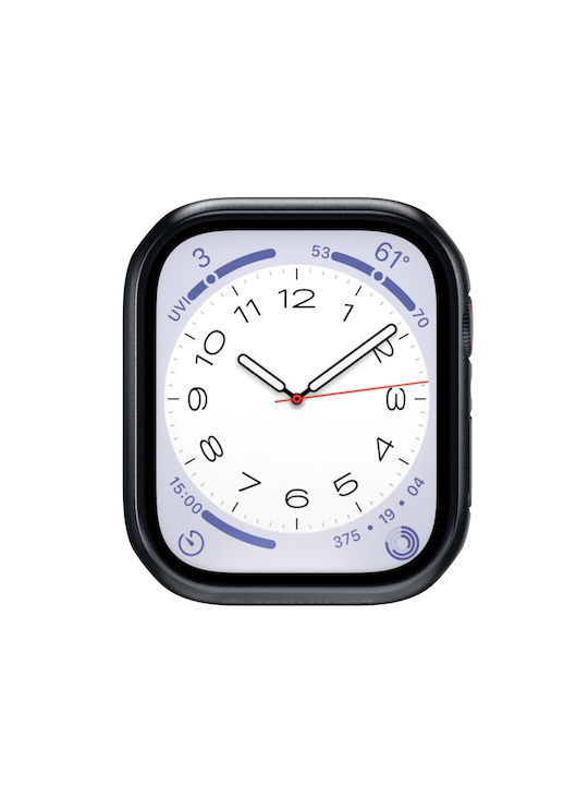 SwitchEasy Metallhülle Midnight für Apple Watch 45mm SwitchEasy Metallhülle Midnight für Apple Watch 45mm